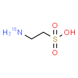 ChemSpider 2D Image | Taurine-15N | C2H715NO3S