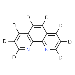 ChemSpider 2D Image | 1,10-Phenanthroline | C12D8N2