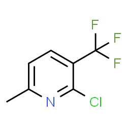 ChemSpider 2D Image | 2-Chloro-6-methyl-3-(trifluoromethyl)pyridine | C7H5ClF3N