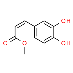 ChemSpider 2D Image | Methyl (2Z)-3-(3,4-dihydroxyphenyl)acrylate | C10H10O4