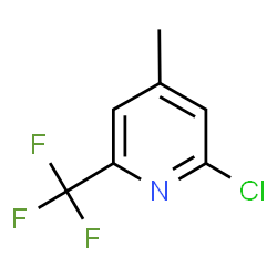 ChemSpider 2D Image | 2-Chloro-4-methyl-6-trifluoromethyl-pyridine | C7H5ClF3N