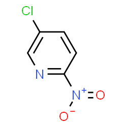 ChemSpider 2D Image | 5-Chloro-2-nitropyridine | C5H3ClN2O2