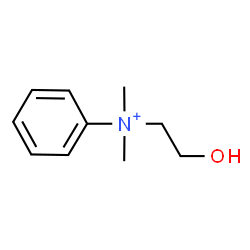 ChemSpider 2D Image | N-(2-Hydroxyethyl)-N,N-dimethylanilinium | C10H16NO