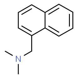 ChemSpider 2D Image | 1-[(Dimethylamino)methyl]naphthalene | C13H15N