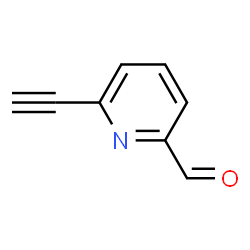 ChemSpider 2D Image | 6-Ethynyl-2-pyridinecarbaldehyde | C8H5NO