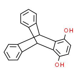 ChemSpider 2D Image | 1,4-dihydroxytriptycene | C20H14O2