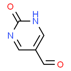 ChemSpider 2D Image | 2-Hydroxypyrimidine-5-carbaldehyde | C5H4N2O2