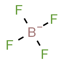 ChemSpider 2D Image | Tetrafluoroborate | BF4