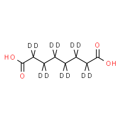 ChemSpider 2D Image | 1,8-Octanedioic-d12 Acid | C8H2D12O4