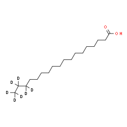ChemSpider 2D Image | STEARIC ACID D7 | C18H29D7O2