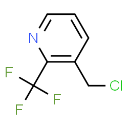 ChemSpider 2D Image | 3-Chloromethyl-2-(trifluoromethyl)pyridine | C7H5ClF3N
