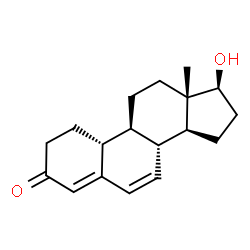 ChemSpider 2D Image | 6-dehydro-19-nortestosterone | C18H24O2