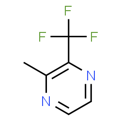 ChemSpider 2D Image | 2-Methyl-3-(trifluoromethyl)pyrazine | C6H5F3N2