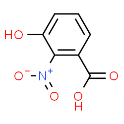 ChemSpider 2D Image | 3-Hydroxy-2-nitrobenzoic acid | C7H5NO5