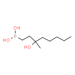 ChemSpider 2D Image | (3-Hydroxy-3-methyloctyl)boronic acid | C9H21BO3