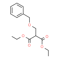 ChemSpider 2D Image | diethyl (benzyloxy)methylmalonate | C15H20O5