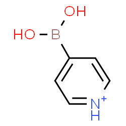 ChemSpider 2D Image | 4-(Dihydroxyboryl)pyridinium | C5H7BNO2