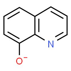 ChemSpider 2D Image | 8-Quinolinolate | C9H6NO