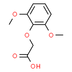 ChemSpider 2D Image | 2,6-dimethoxyphenoxyacetic acid | C10H12O5