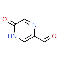 ChemSpider 2D Image | 5-Oxo-4,5-dihydro-2-pyrazinecarbaldehyde | C5H4N2O2