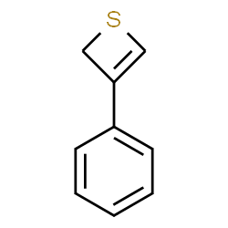 ChemSpider 2D Image | 3-Phenyl-2H-thiete | C9H8S