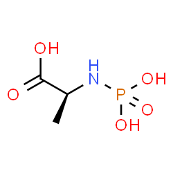 ChemSpider 2D Image | N-Phosphono-L-alanine | C3H8NO5P