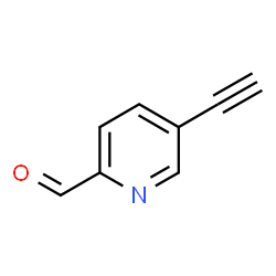 ChemSpider 2D Image | 5-Ethynyl-2-pyridinecarbaldehyde | C8H5NO