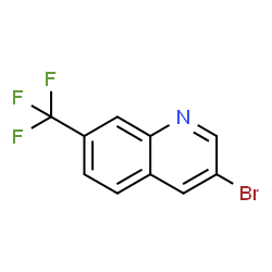 ChemSpider 2D Image | 3-Bromo-7-(trifluoromethyl)quinoline | C10H5BrF3N