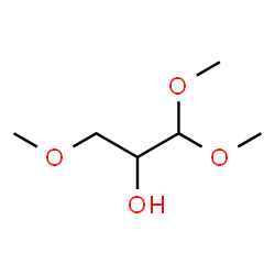 ChemSpider 2D Image | 1,1,3-Trimethoxy-2-propanol | C6H14O4