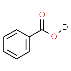 ChemSpider 2D Image | (O-~2~H)Benzoic acid | C7H5DO2