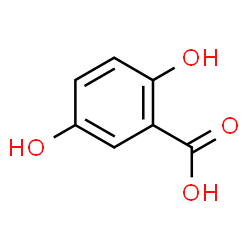 ChemSpider 2D Image | gentisic acid | C7H6O4
