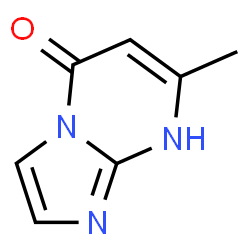 ChemSpider 2D Image | 7-methyl-8H-imidazo[1,2-a]pyrimidin-5-one | C7H7N3O