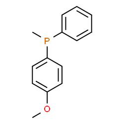 ChemSpider 2D Image | (4-Methoxyphenyl)(methyl)phenylphosphine | C14H15OP