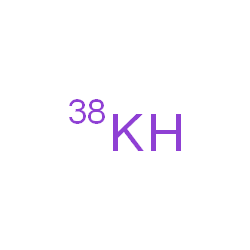 ChemSpider 2D Image | POTASSIUM K-38 | 38K
