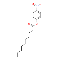 ChemSpider 2D Image | 4-Nitrophenyl caprate | C16H23NO4