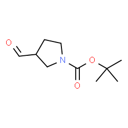 ChemSpider 2D Image | 2-Methyl-2-propanyl 3-formyl-1-pyrrolidinecarboxylate | C10H17NO3