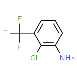 ChemSpider 2D Image | 2-Chloro-3-(trifluoromethyl)aniline | C7H5ClF3N