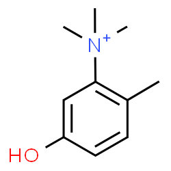 ChemSpider 2D Image | 5-Hydroxy-N,N,N,2-tetramethylanilinium | C10H16NO