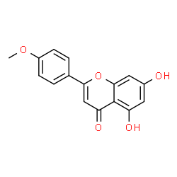 ChemSpider 2D Image | Acacetin | C16H12O5