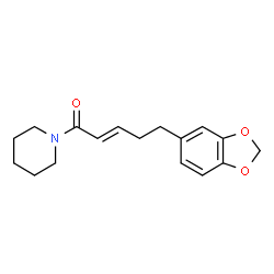 ChemSpider 2D Image | Piperanine | C17H21NO3
