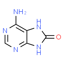 ChemSpider 2D Image | 8-Oxoadenine | C5H5N5O