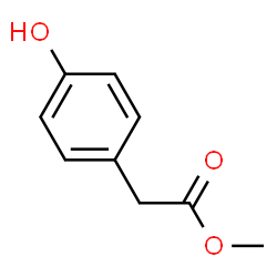 ChemSpider 2D Image | Methyl 4-hydroxyphenylacetate | C9H10O3