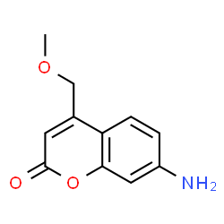 ChemSpider 2D Image | 7-Amino-4-methoxymethylcoumarin | C11H11NO3