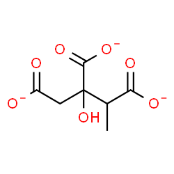 ChemSpider 2D Image | 3-methylcitrate | C7H7O7