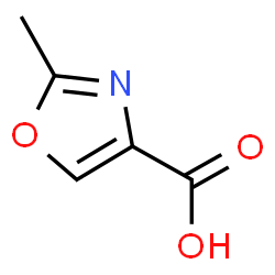 ChemSpider 2D Image | 2-Methyloxazole-4-carboxylic acid | C5H5NO3