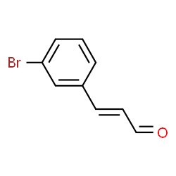 ChemSpider 2D Image | 3-Bromocinnamaldehyde | C9H7BrO