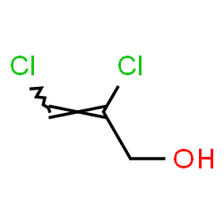 ChemSpider 2D Image | 2,3-Dichloro-2-propen-1-ol | C3H4Cl2O