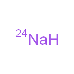 ChemSpider 2D Image | Sodium-24 | 24Na