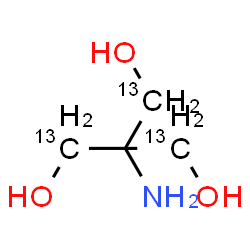 ChemSpider 2D Image | TRIS-13C3 | C13C3H11NO3