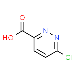 ChemSpider 2D Image | 3-Chloropyridazine-6-carboxylic acid | C5H3ClN2O2